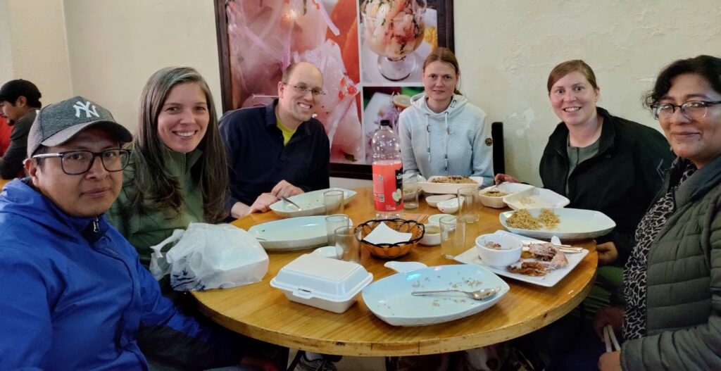 Photo of the SIM Potosi team